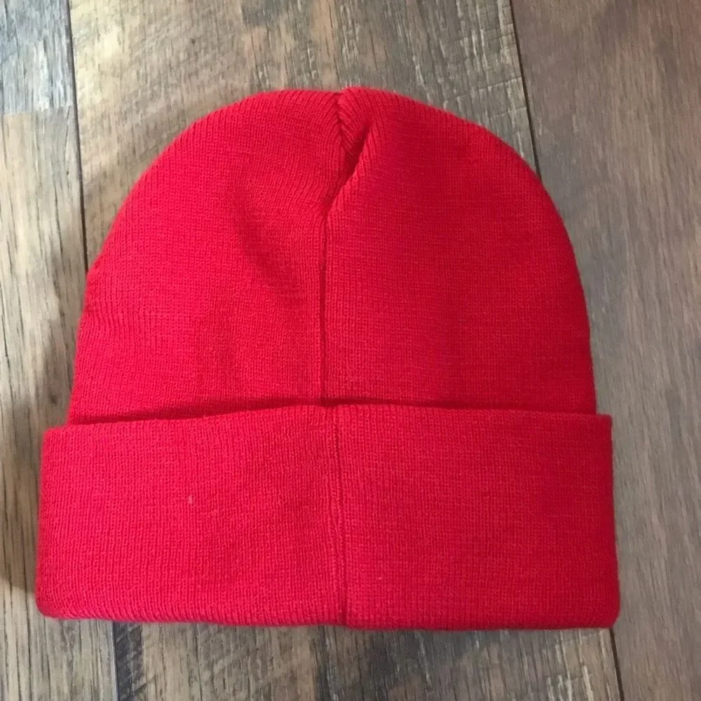 Pokémon Red toboggan hat winter snow hat appliqué One Size fits most